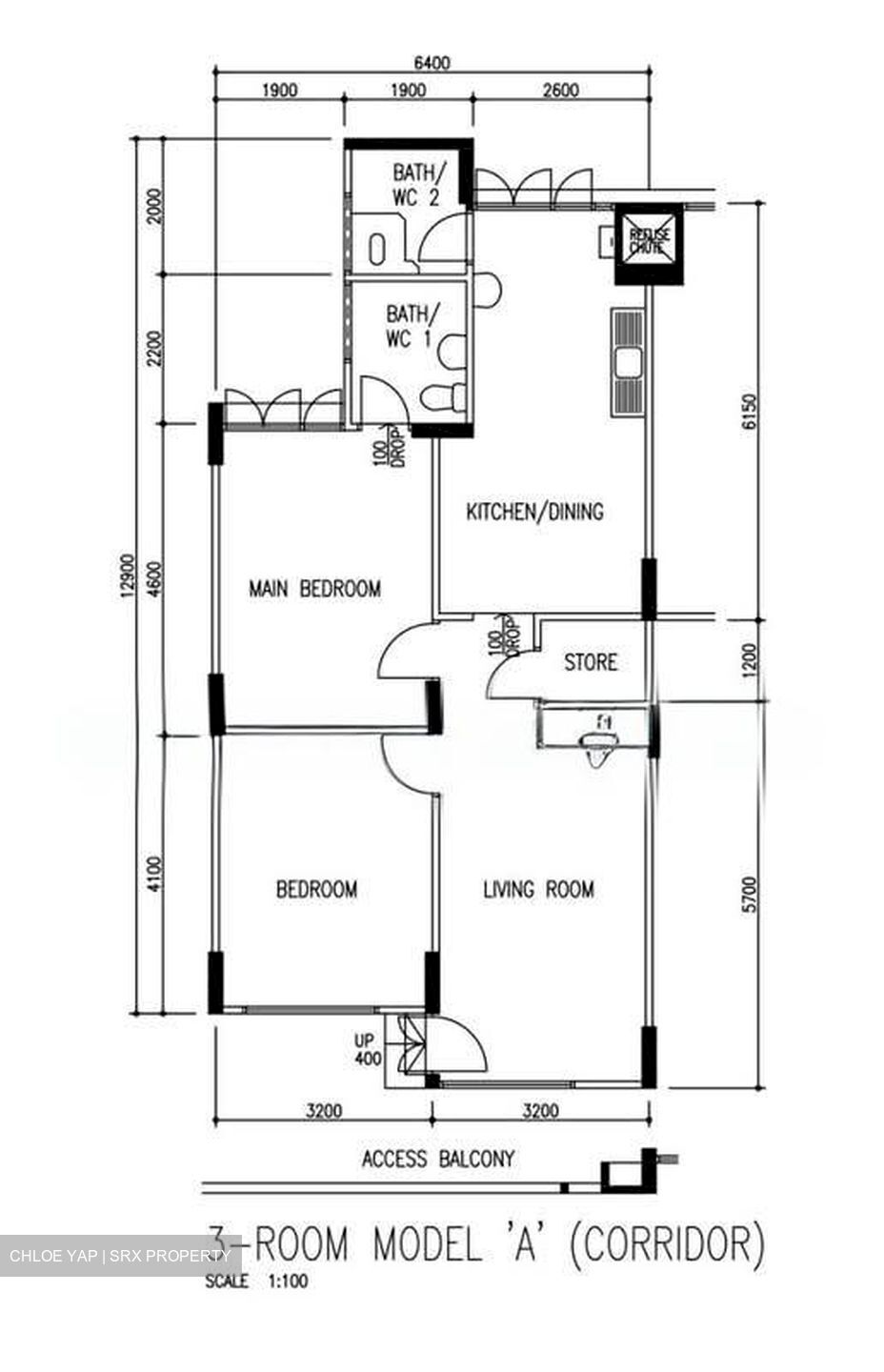 Blk 615 Yishun Ring Road (Yishun), HDB 3 Rooms #539366281